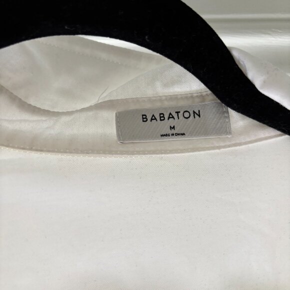 Aritzia Babaton White Utility Shirt - Picture 2 of 3
